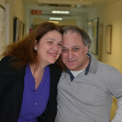 Priscila Gulič, Aleš Horvat <em>Photo: Blaž Švent</em>