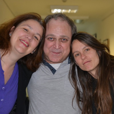 Priscila Gulič, Aleš Horvat, Lucija Tratnik <em>Photo: Blaž Švent</em>