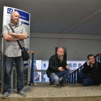 Mateja Goričan, Darko Goričan, Marko Cafnik, Jernej Lorenci <em>Photo: Blaž Švent</em>