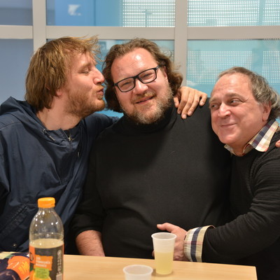 Matej Puc, Primož Pirnat, Aleš Horvat <em>Photo: Miha Mlaker</em>