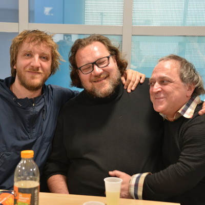 Matej Puc, Primož Pirnat, Aleš Horvat <em>Photo: Miha Mlaker</em>