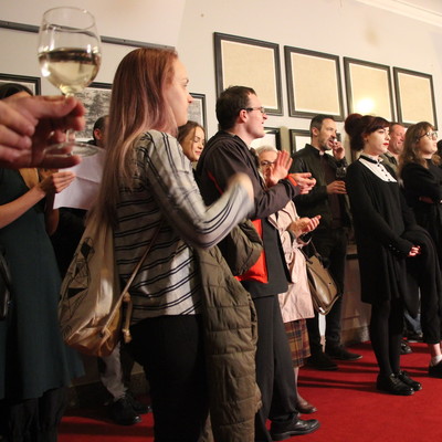 Premiere of Exhibition Premiere in Slovenian National Theatre Drama Ljubljana <em>Photo: Samo Granda</em>